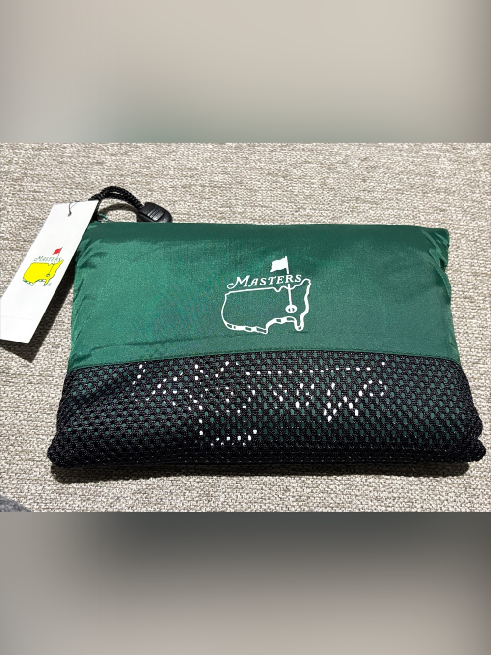 Masters Rain Poncho plus carrying pouch, waterproof quality material - NWT